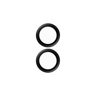 PanzerGlass Hoops Lens Screen Protector - Apple iPhone 16 / iPhone 16 Plus - Black