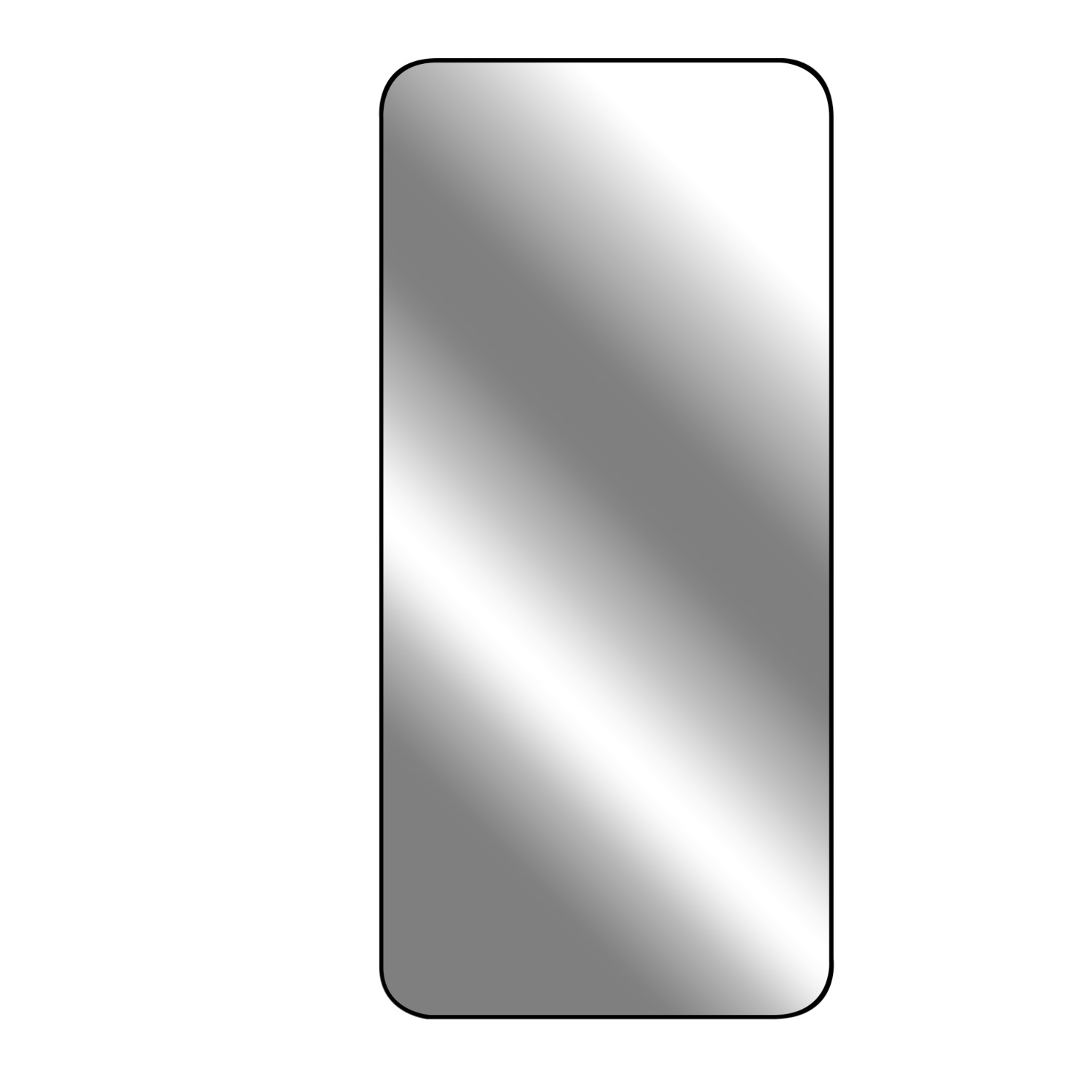 Body Glove Tempered Glass Screen Protector - Samsung Galaxy S25 - Black Border - Image 3