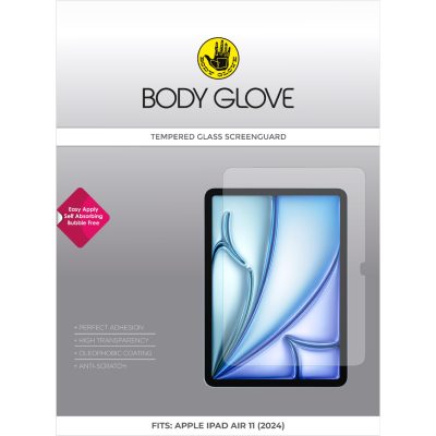 Body Glove Tempered Glass Screen Protector - Apple iPad Air 11 (2025/2024) - Clear