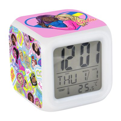 Barbie Digital Clock - Pink