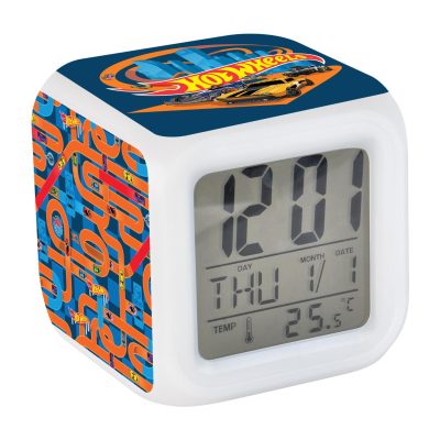 Hot Wheels Digital Clock - Blue