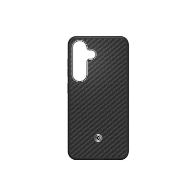 Samsung Enzo Aramid Case - Samsung Galaxy S25+ - Black Silver
