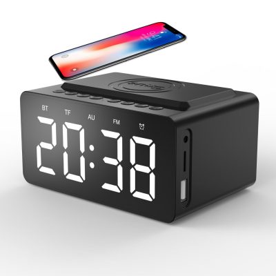 Snug  Wireless Charger & Clock Speaker- 15W