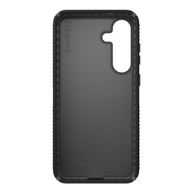Speck Presidio2 Grip Case - Samsung Galaxy S25+ - Black & Slate Grey