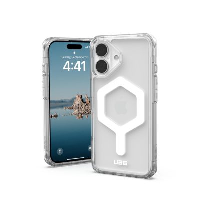 UAG Plyo Magsafe Case - Apple iPhone 16 - Ice & White