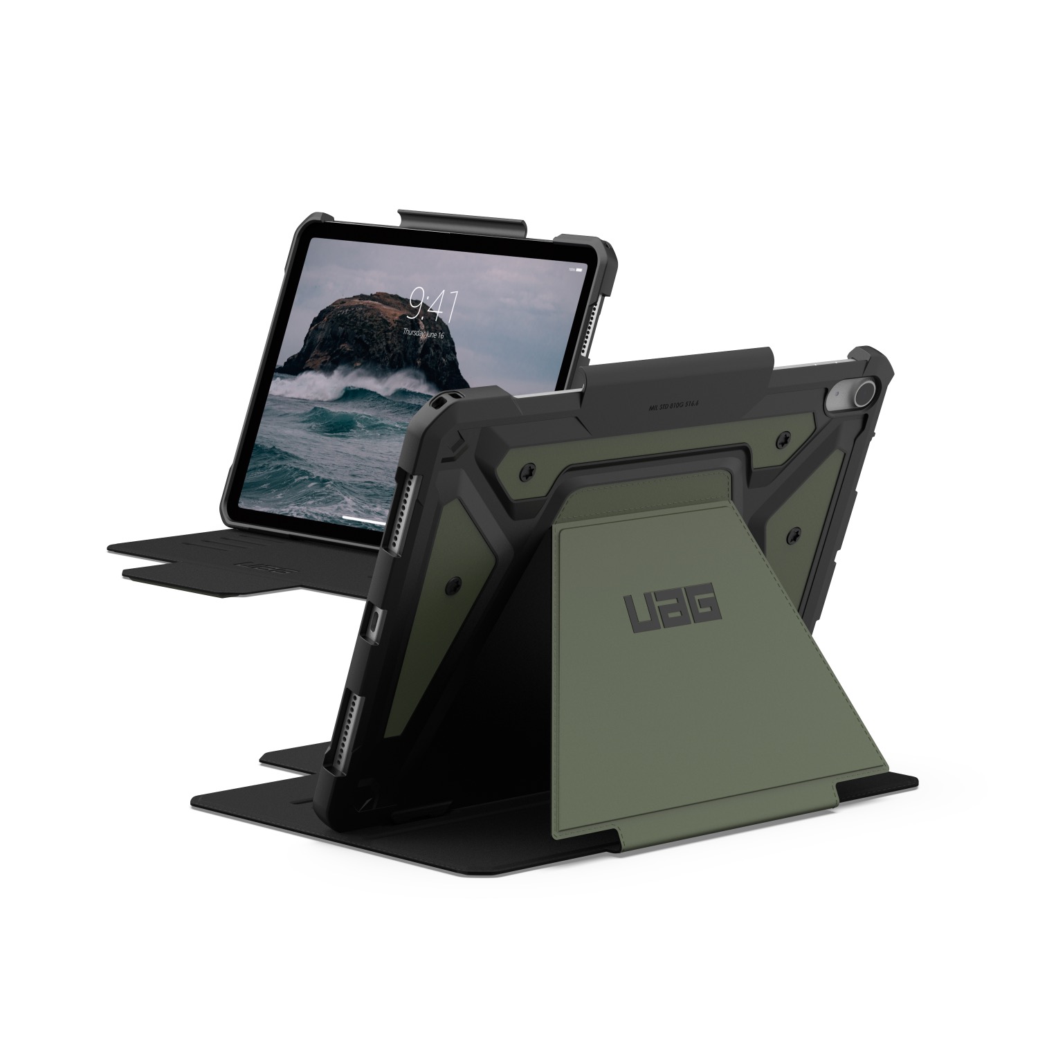 UAG Metropolis SE Tablet Case - Apple iPad Air 11 (2025-2024) - Olive