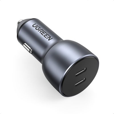 UGREEN Dual PD Car Charger 50W - Space Grey