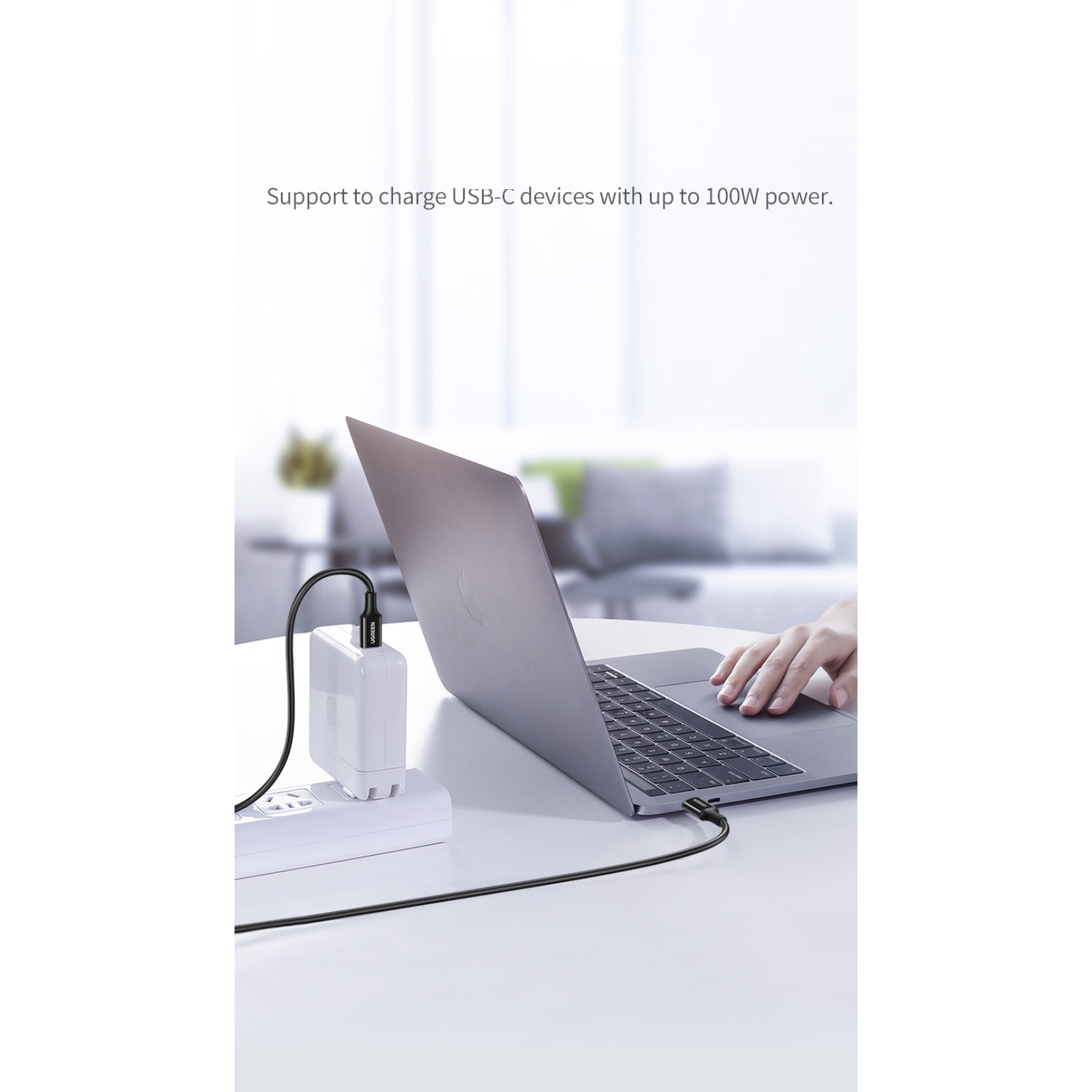 UGREEN Type-C To Type-C Cable 100W - 1 Meter - Image 5